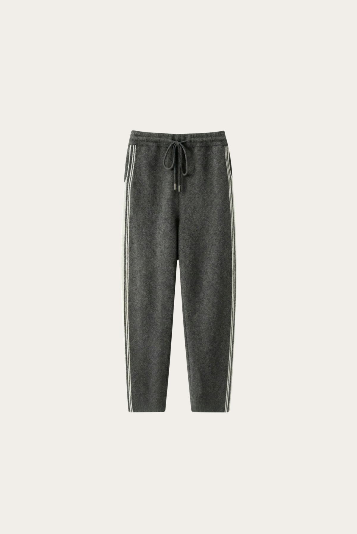 Dunkelgraue Merinowollhose