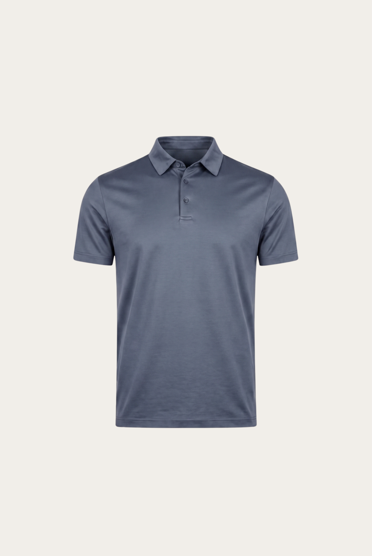 Blaues Imperial-Polohemd
