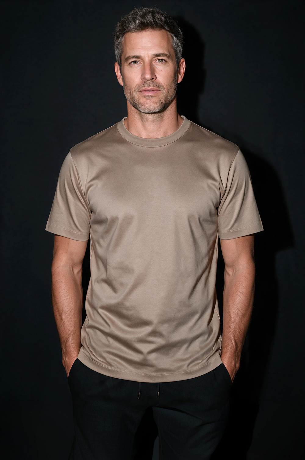 Imperial Tee Taupe