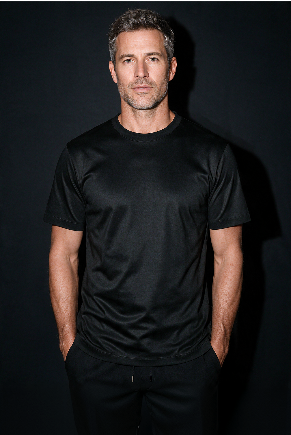 Schwarzes Imperial-T-Shirt