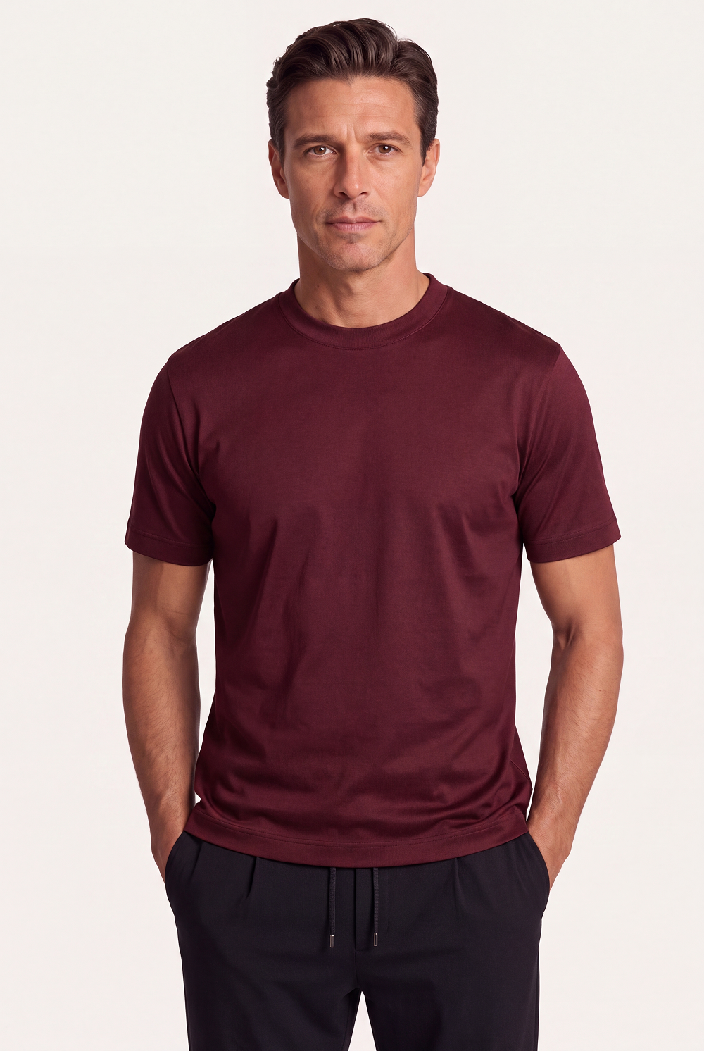 Imperial Tee Bordeaux