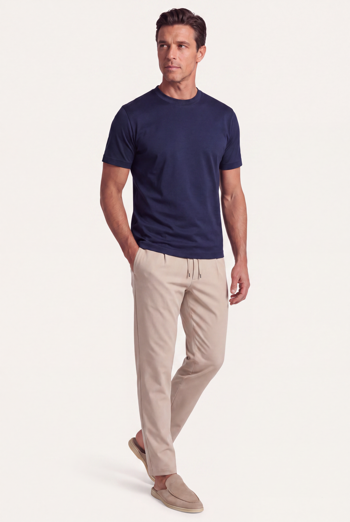 Marineblaues Imperial-T-Shirt
