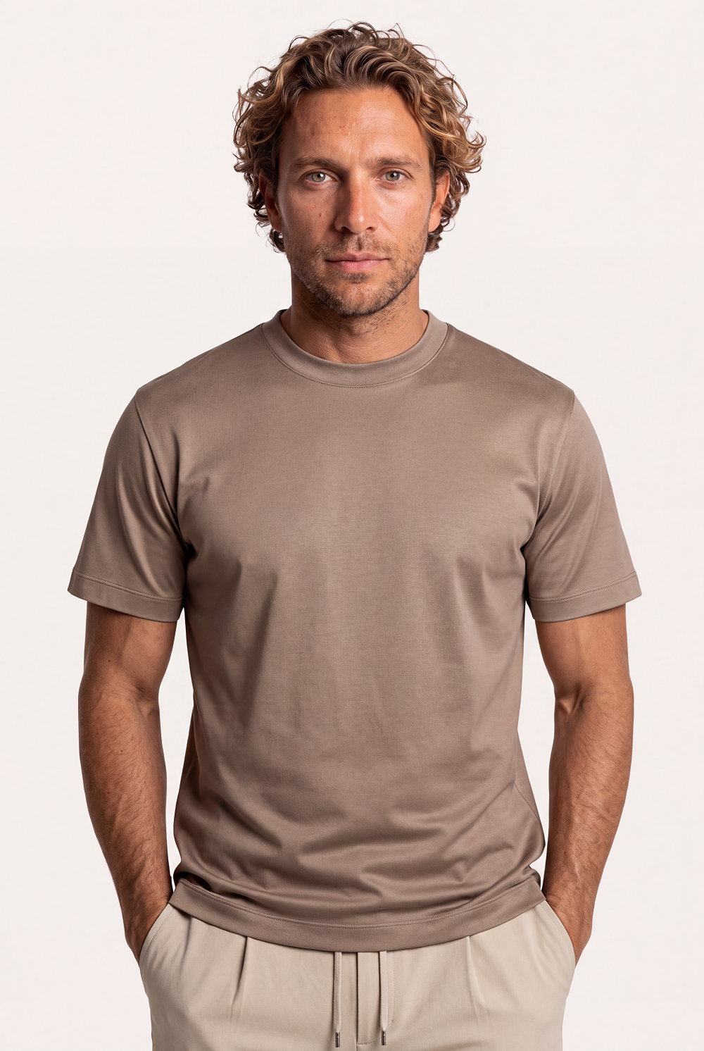 Imperial Tee Taupe