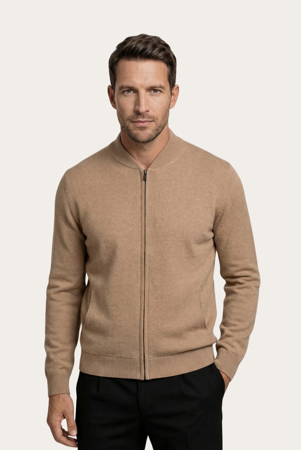 Camel Cashmere Jumper