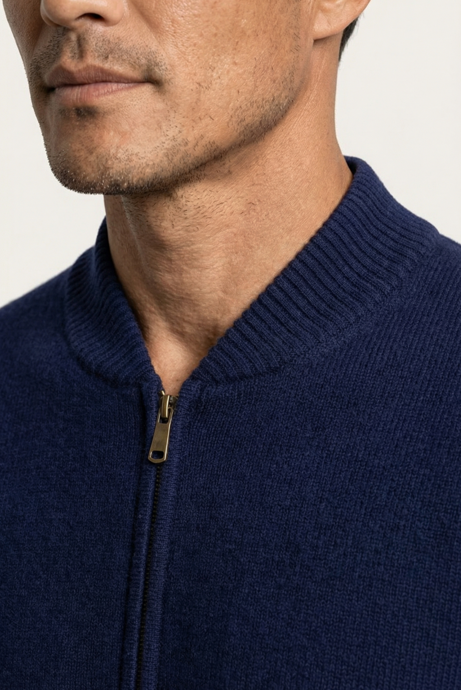 Navy Blue Cashmere Jumper