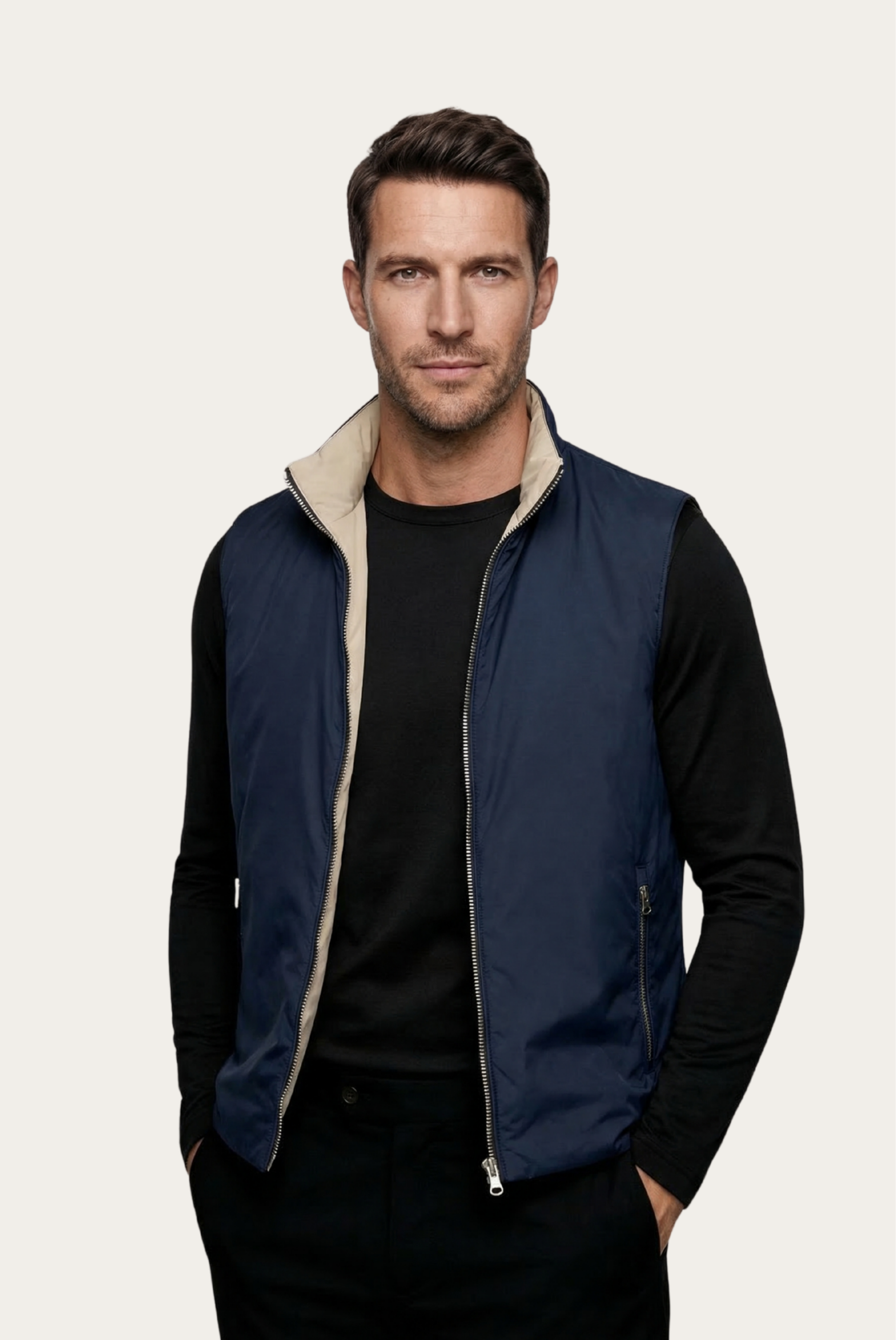 Navy Engineered Gilet