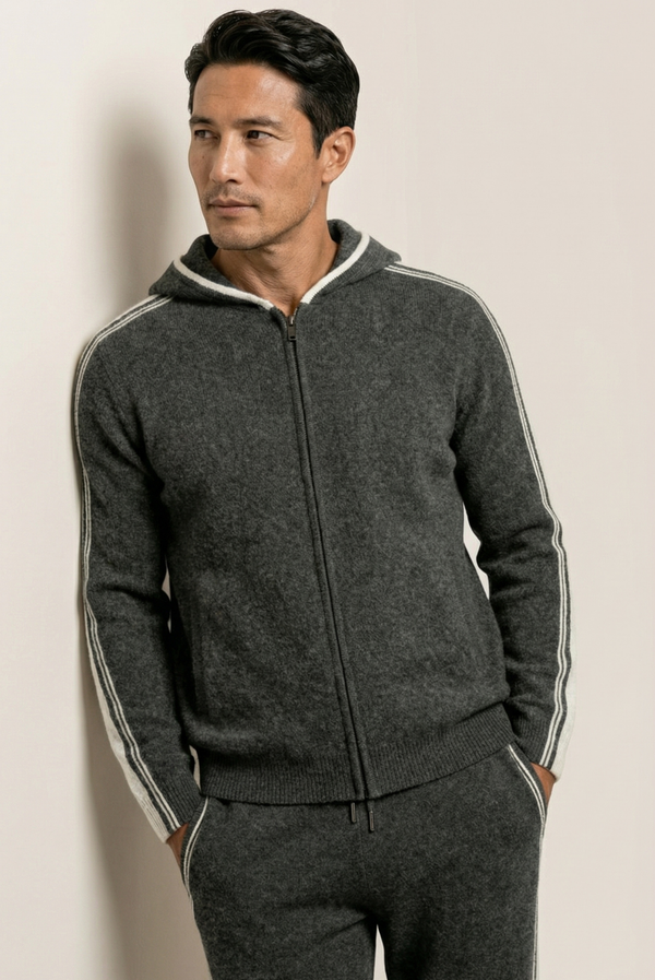 Dark Grey Merino Set