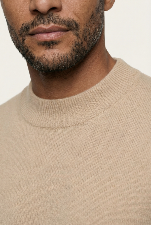 Creme Cashmere Crewneck