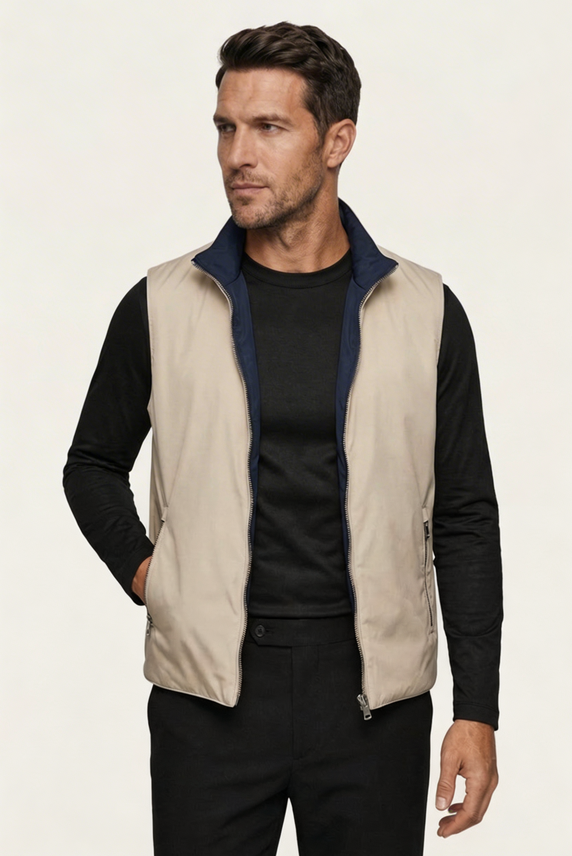 Navy Engineered Gilet