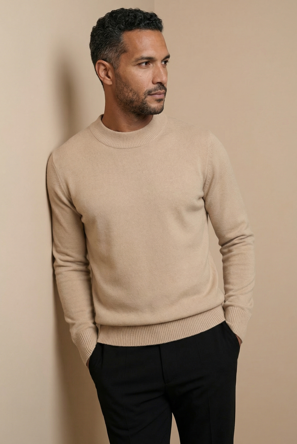 Creme Cashmere Crewneck