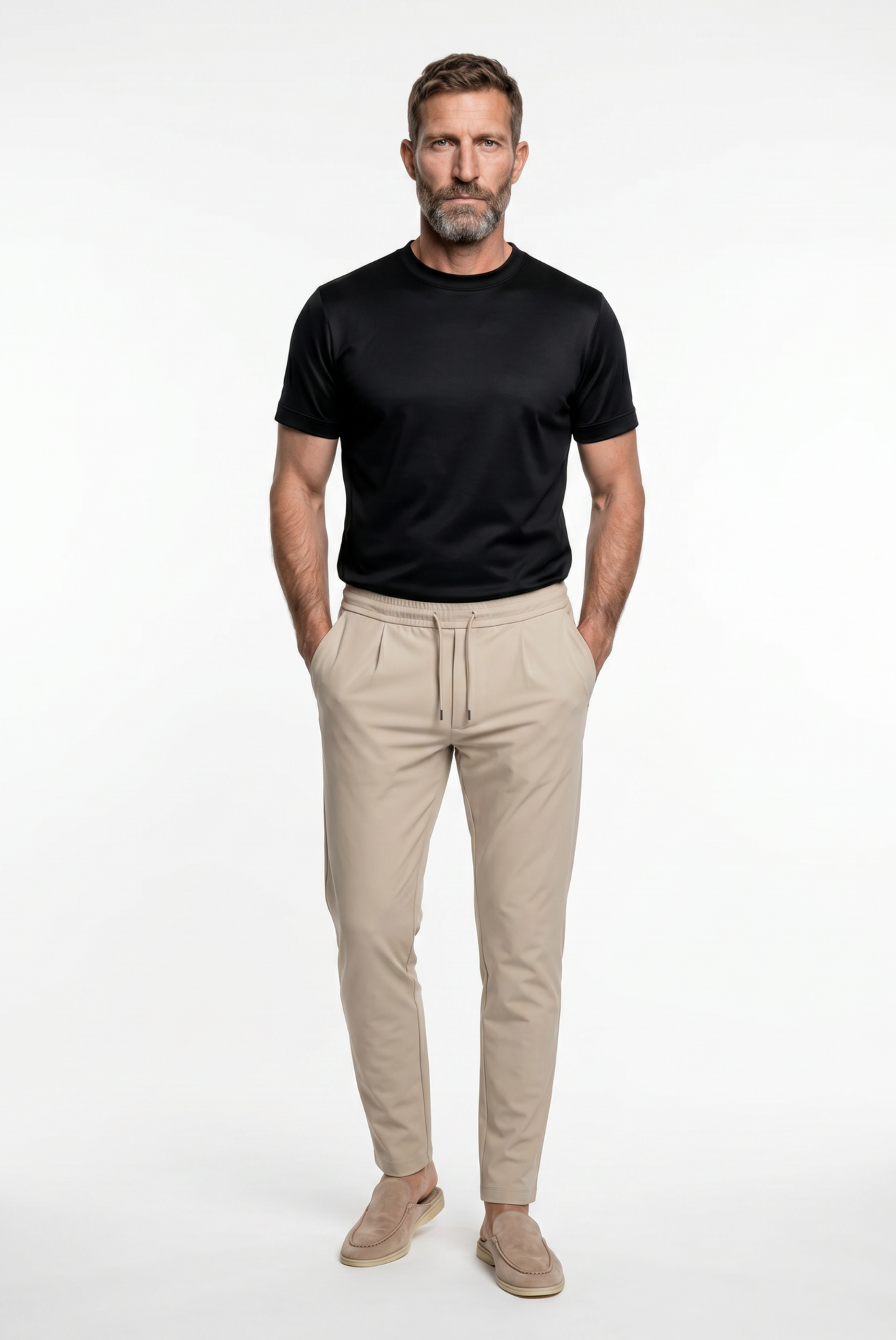 Beige Sarh Pantalon