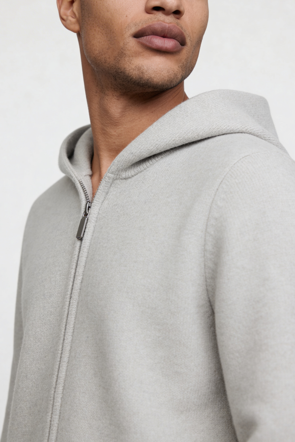 Light Grey Premium Cashmere Vest