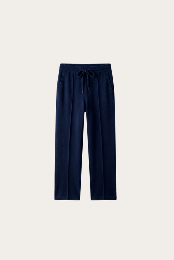 Navy Blue Donati Wool Lounge