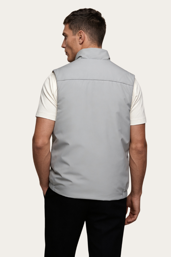 Grey Engineered Gilet