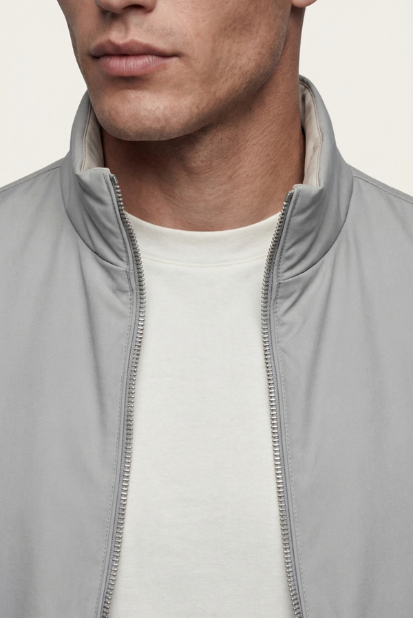 Grey Engineered Gilet