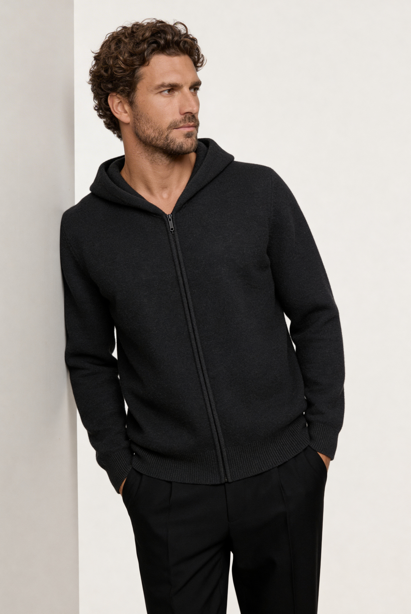 Dark Grey Premium Cashmere Vest