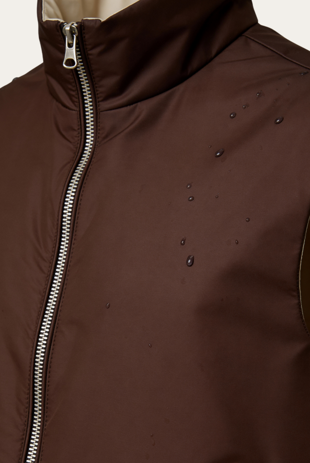 Brown Engineered Gilet