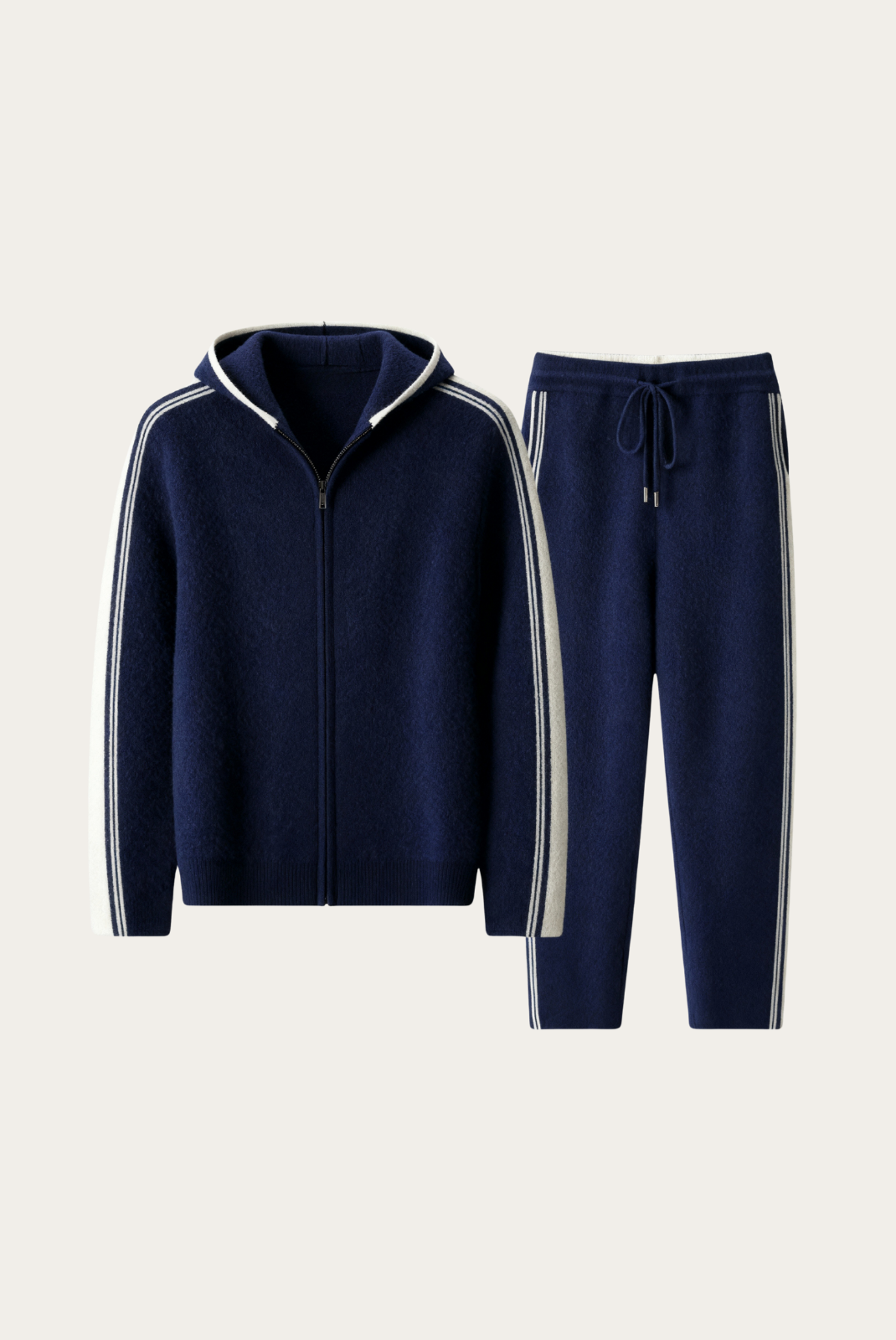 Navy Blue Merino Set