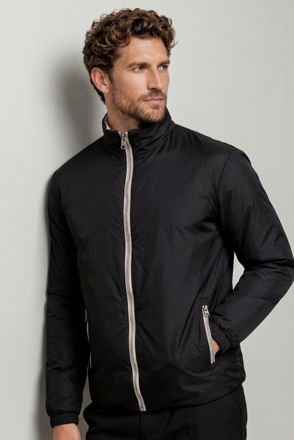 Black Windbreaker