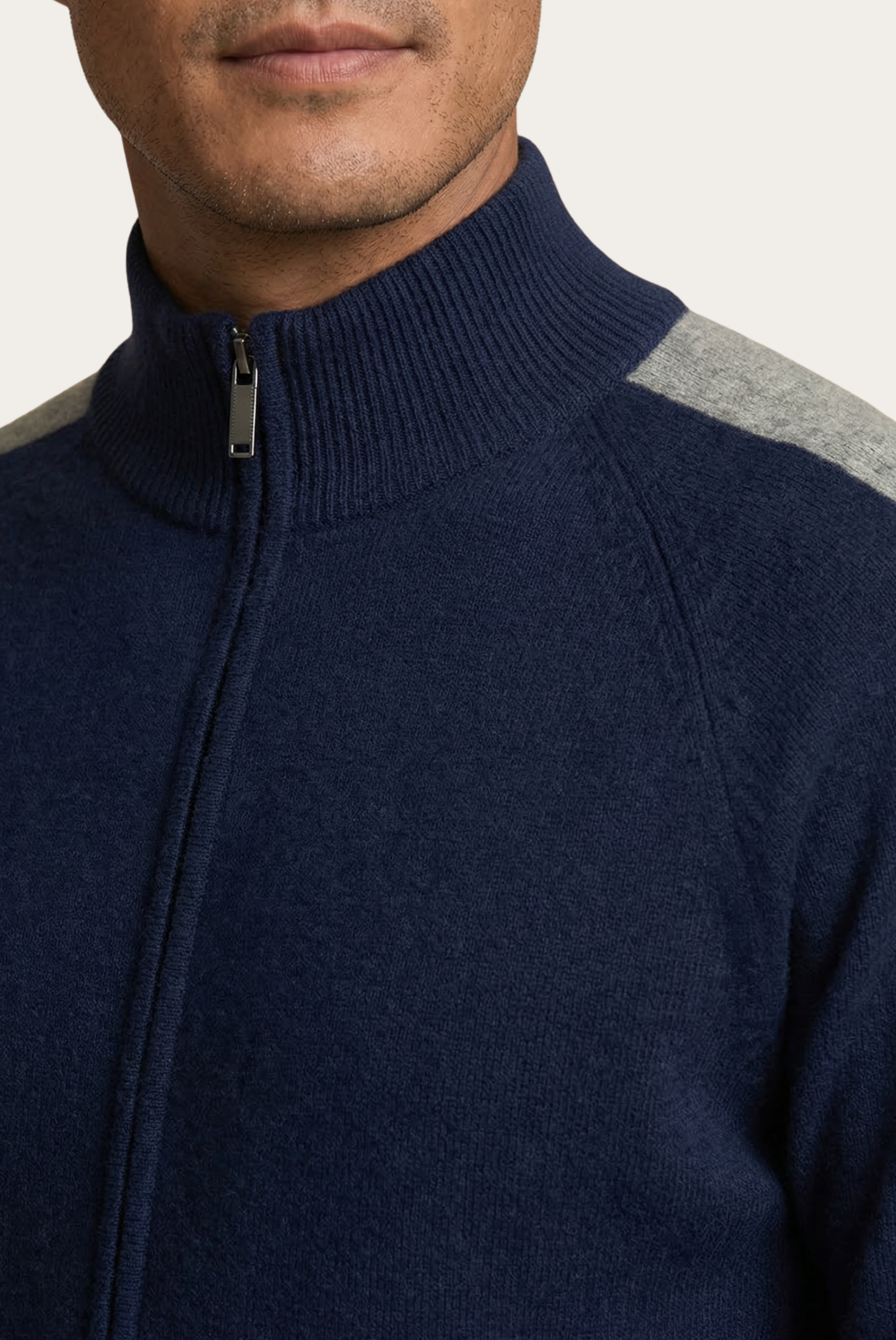 Navy Donati Cashmere Set