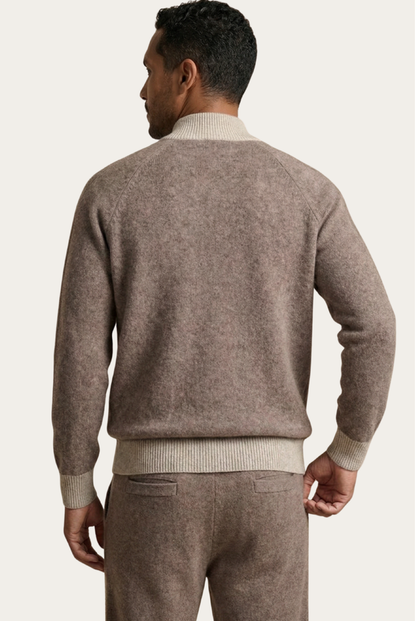 Beige Donati Cashmere Set