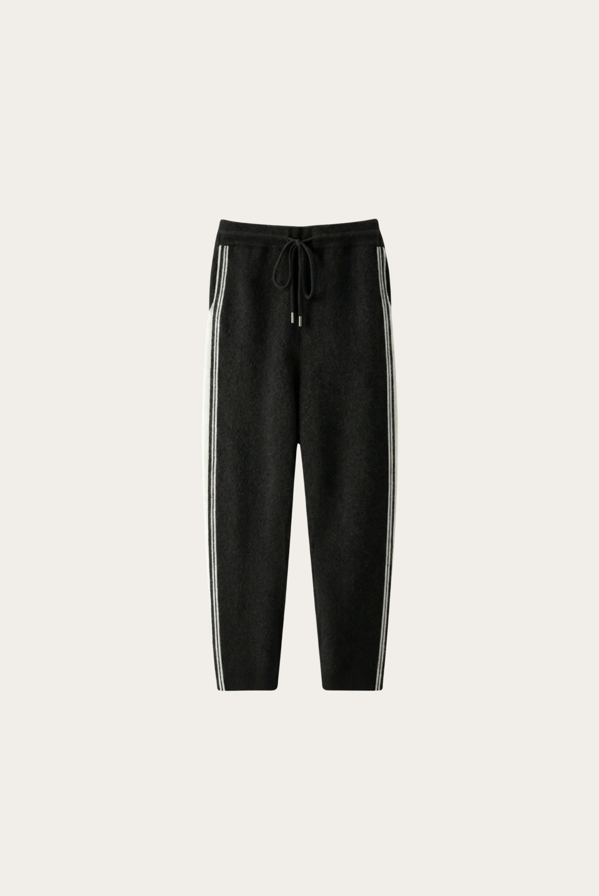 Schwarze Merinowollhose