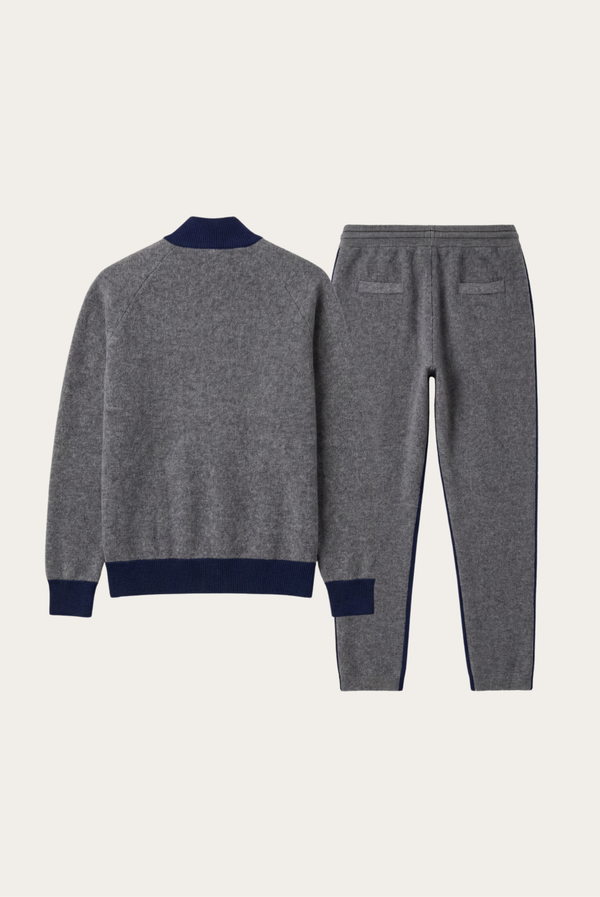 Navy Donati Cashmere Set