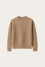 Camel Cashmere Crewneck