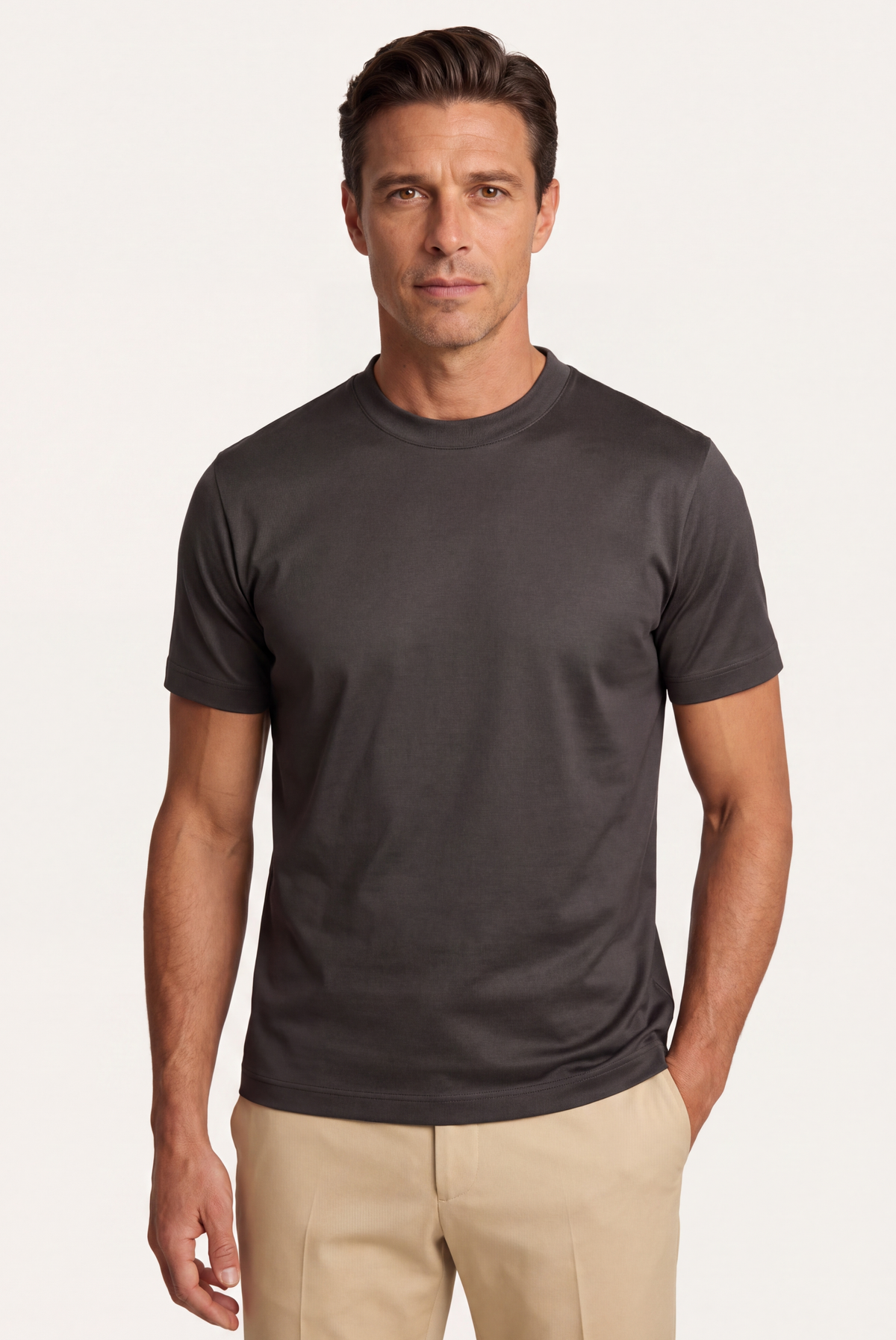 Graues Imperial-T-Shirt
