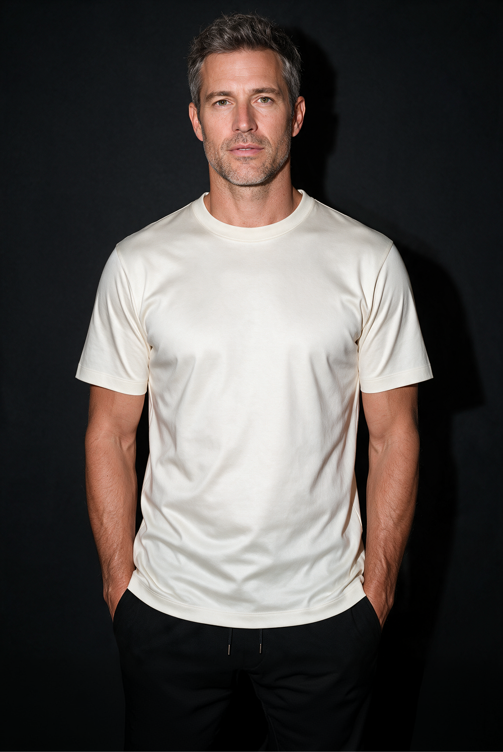 Weißes Imperial-T-Shirt