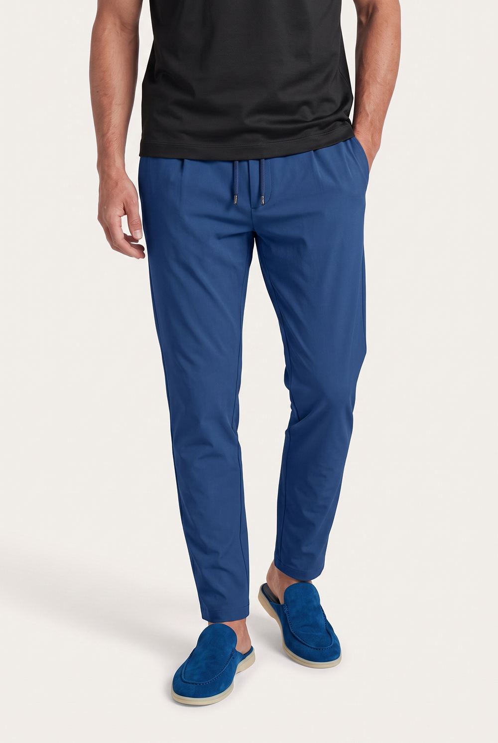 Pantalon stretch Beige