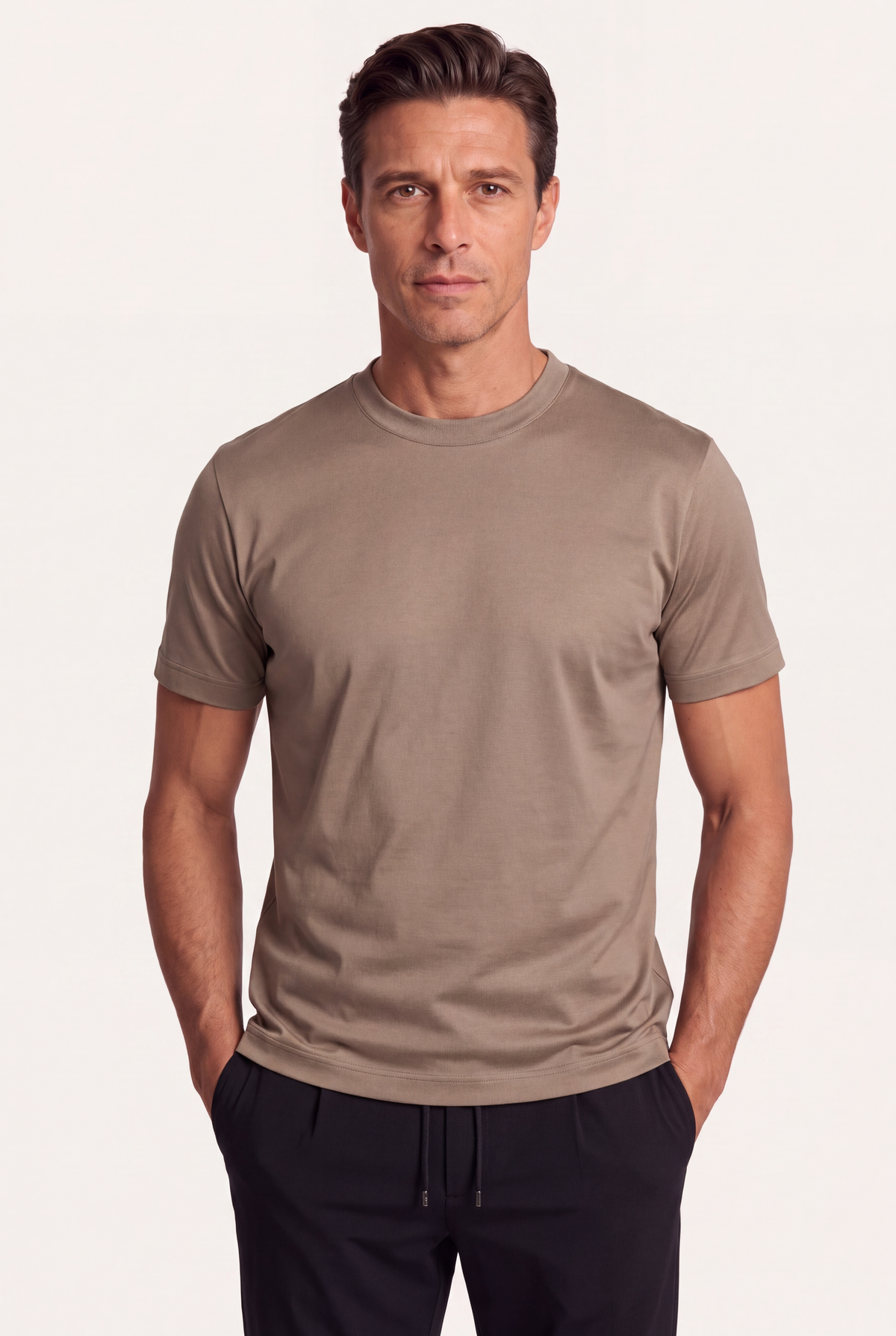 Imperial Tee Taupe