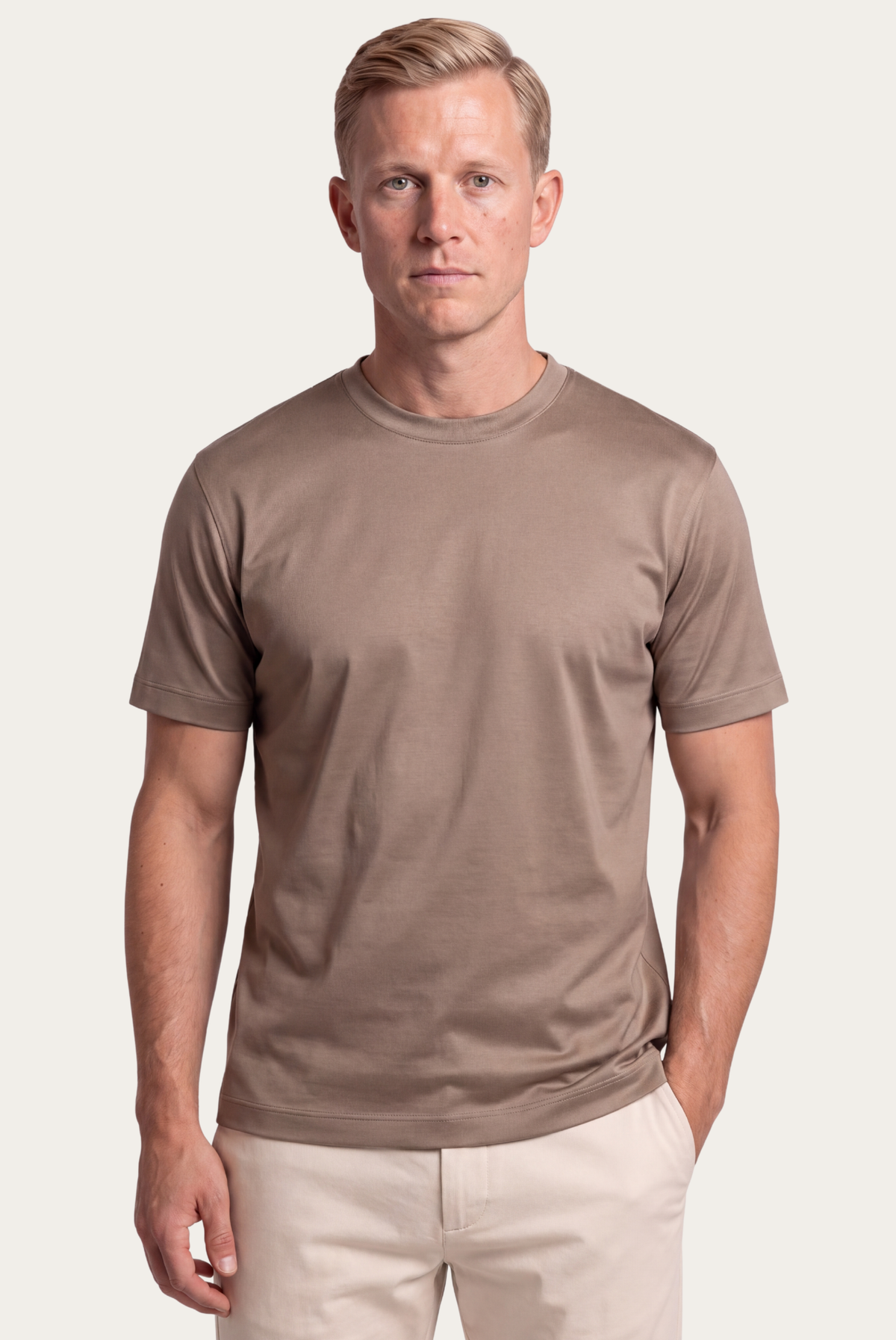 Imperial Tee Taupe